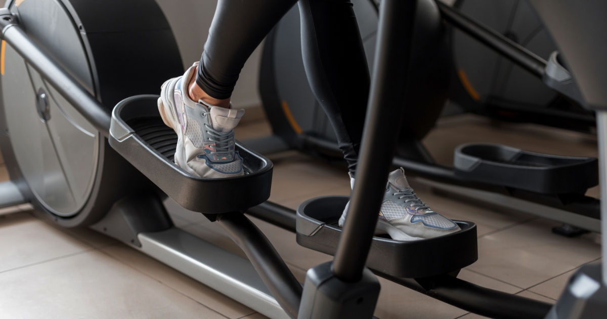 Platz 1 der besten Cardiogeräte für den Fettabbau: Der Ellipsen-/Crosstrainer