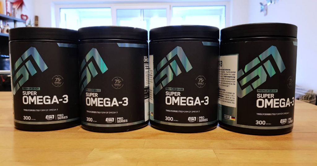 Mein eigener ESN Super Omega-3 Vorrat