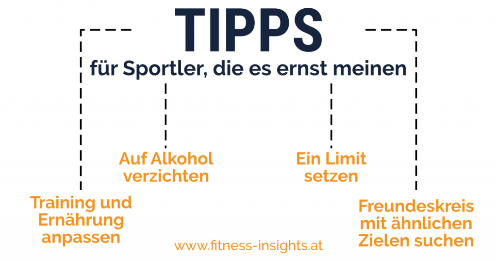 Tipps für Sportler, die es ernst nehmen